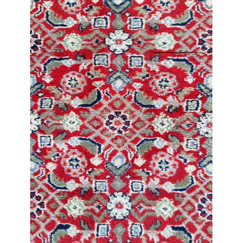 776 - Star Lot: A fabulous Bidjar Persian hand made, hand knotted, hall runner rug made of hand knotted wo... 