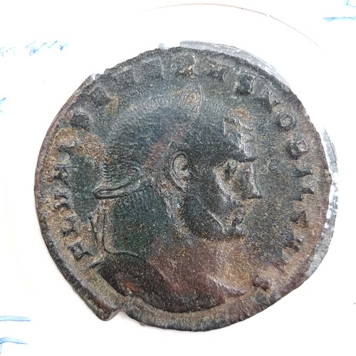 892 - An antique Roman Empire coin - A Maximinus II. Daia (309-313AD) AE Follis, Nicomedia, Genius. 27mm. ... 