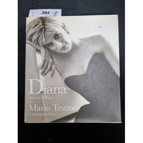 694 - Two hardback books concerning Princess Diana including 