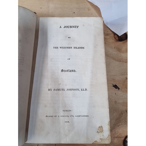 137 - An antique first edition, hardback book entitled 'The Works of Samuel Johnson', Vol. 4, by Samuel Jo... 