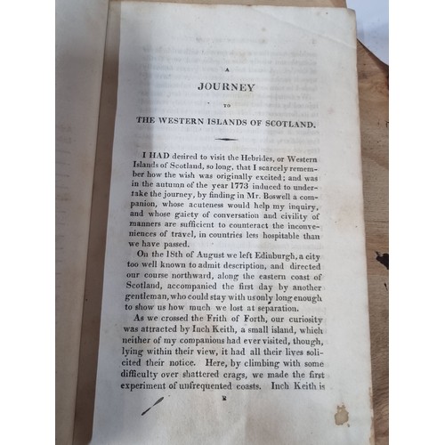 137 - An antique first edition, hardback book entitled 'The Works of Samuel Johnson', Vol. 4, by Samuel Jo... 