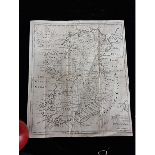 295 - An antique map of Ireland, circa the mid-late nineteenth century. In nice clean condition. H29cm x W... 