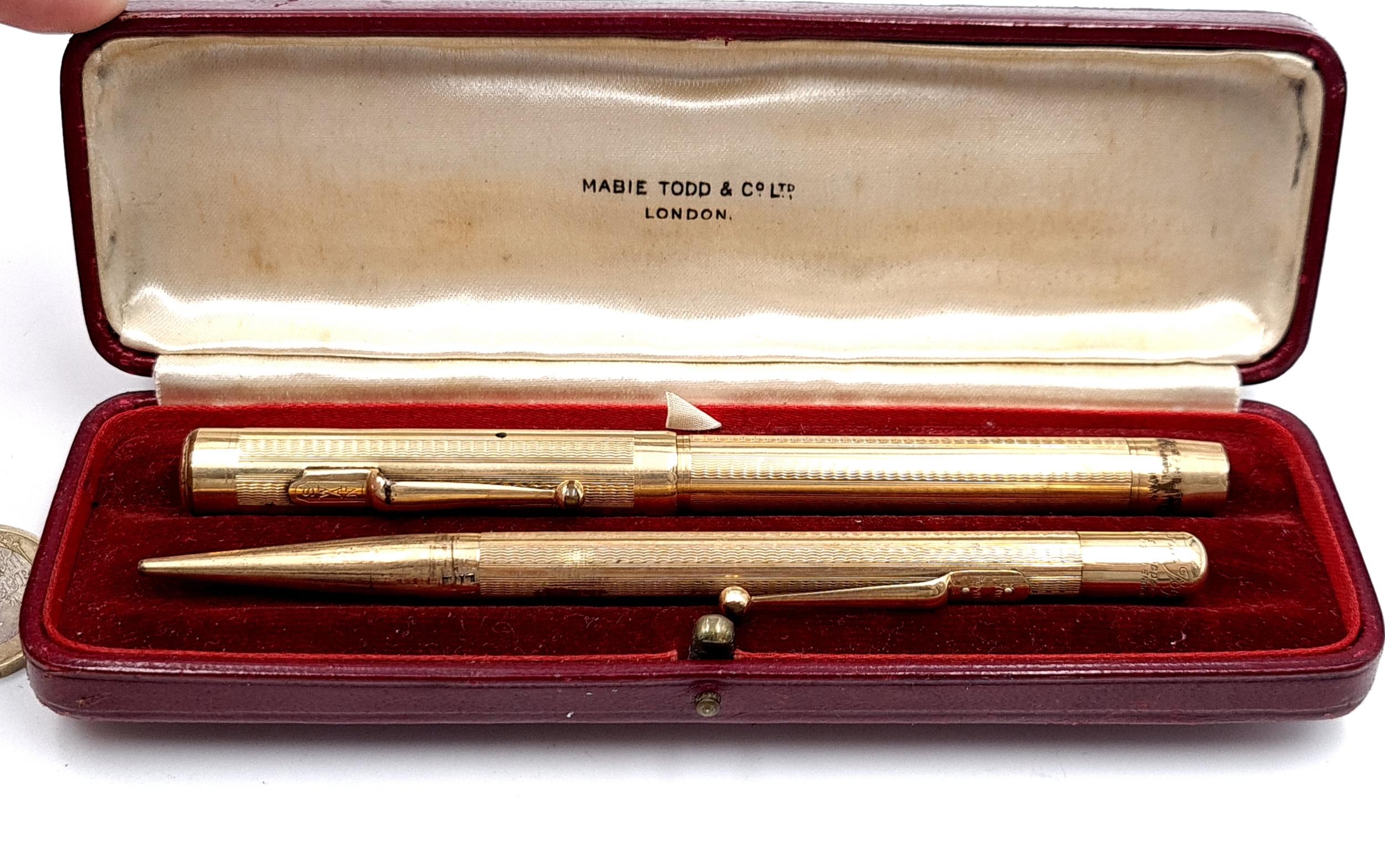 A fine set of vintage writing instruments by 
