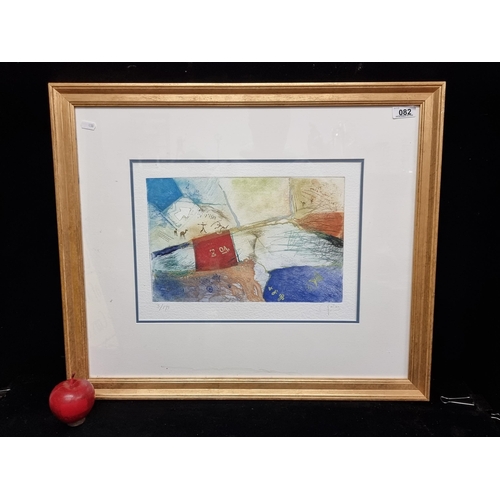 82 - A fabulous original limited edition etching (3/175) by the artist Clare Rojas, signed bottom right. ... 