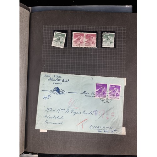 913 - Superb collectable album of Middle East and Asian stamps in Mint and used condition and first day co... 