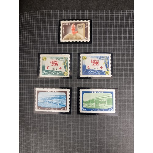 913 - Superb collectable album of Middle East and Asian stamps in Mint and used condition and first day co... 