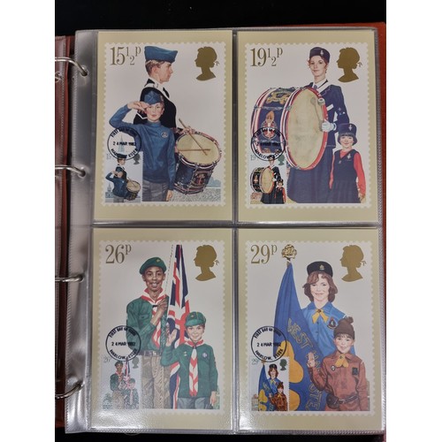 914 - A large album of over 60 First Day Covers from the 1980s