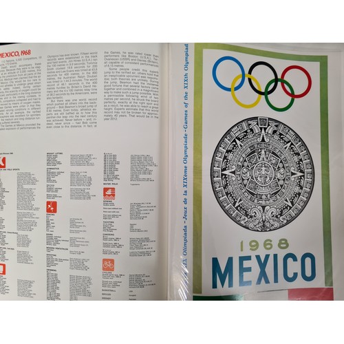 305 - A 1972 edition of 'The History of the Olympic Games in Thirteen Posters', including 13 fabulous high... 