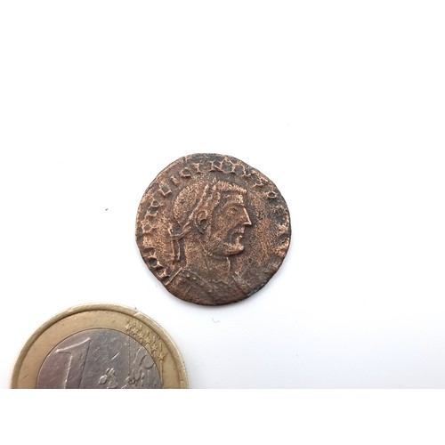 15 - A Bronze Sestertius of Trebonianus Gallus of the Imperial temple coin. Circa A.D 251- 253. (1770 yea... 