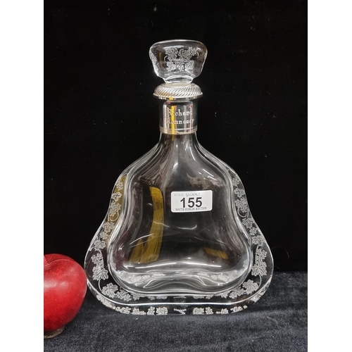 155 - Star lot : A rare limited edition Richard Hennessy crystal decanter designed by Frank Gehry for Bacc... 