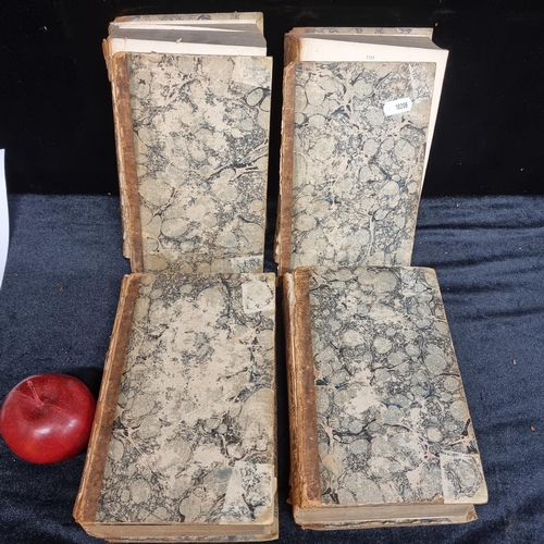 237 - A selection of four antique books titled 