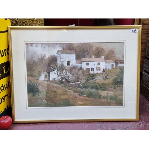 322 - Star Lot : A delightful large original watercolour and gouache on paper painting by R. G. Sellar and... 