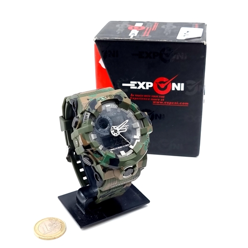 450 - A military EXP NI wrist watch, in as new condition and in original presentation box with enclosed ma... 