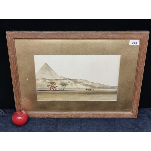 64 - An antique chromo-lithograph titled 