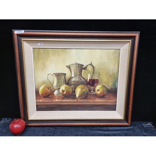 88 - Star Lot: A nicely rendered original oil on canvas painting signed By listed artist E. M. Parsons. F... 