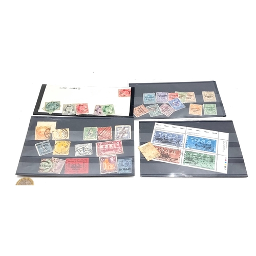 405 - A great collection of stamps, consisting of four second world war examples, unused Indian and furthe... 