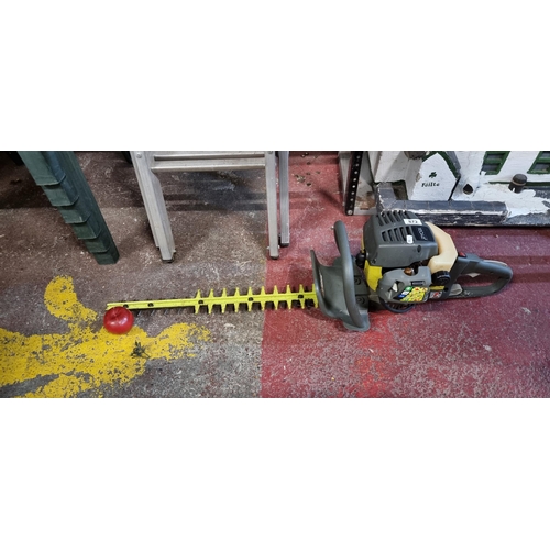 872 - A Ryobi petrol Hedge Cutter, model number: RHT2660DA.