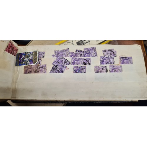 148 - A fabulous small all album of antique postage stamps. Including, Victorian and Edwardian stamps and ... 