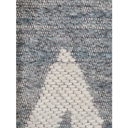 473 - A fantastic, large, floor rug by ''Well Thread'' company. In the Naples series, in the teal colourwa... 