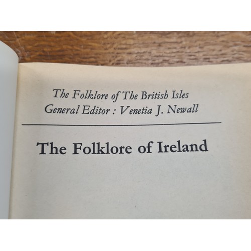 181 - A highly collectable hardback vintage book titled The Folklore of Ireland. By Sean O'Sullivan. Beaut... 