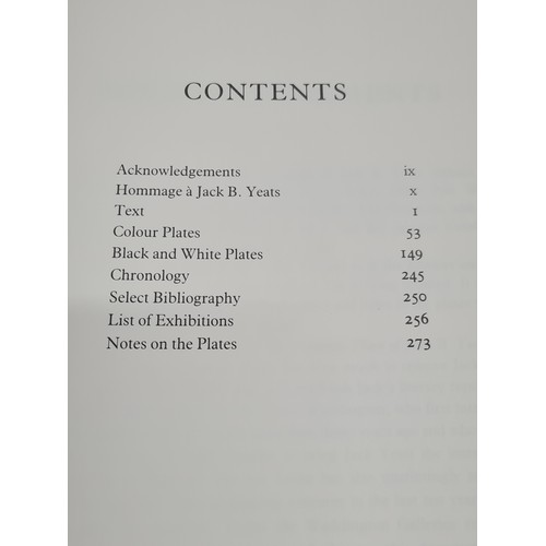 193 - An excellent large book Titled The Art of Jack B. Yeats. By T.G Rosenthal. Published by Andre Deutsc... 