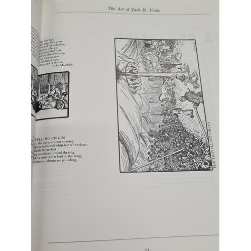 193 - An excellent large book Titled The Art of Jack B. Yeats. By T.G Rosenthal. Published by Andre Deutsc... 