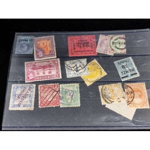 405 - A great collection of stamps, consisting of four second world war examples, unused Indian and furthe... 