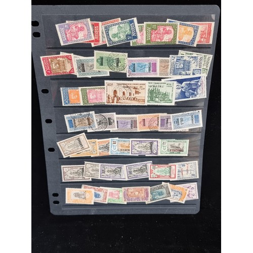 406 - A large collection of stamps, which includes Moroccan and continental examples. Together with an ass... 