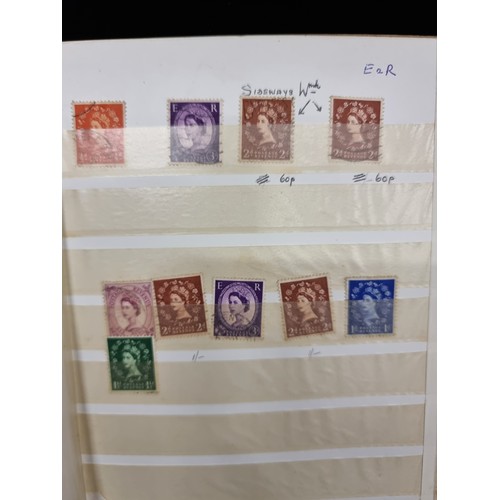 684 - A stamp album of 1930s-1960s German Stamps inc Hitler Stamps and mint sets about half full.