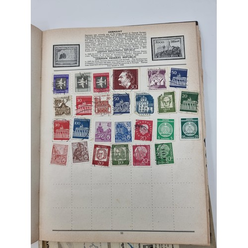 689 - The Cream album is book celebrating a centenary of Swiss stamps 1843-1943 With an Irish compliments ... 