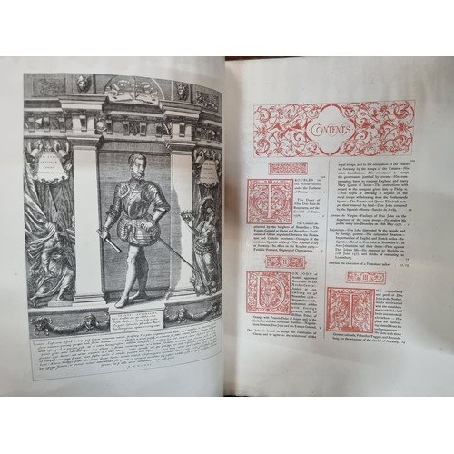 629 - A large, antique, limited edition hardback book. Titled ''Anwerp Delivered MDLXXVII'' (1577) by Sir ... 