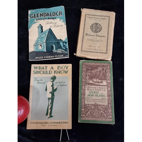 192 - A selection of four vintage Irish publications including 'What a Boy Should Know' and a booklet rela... 