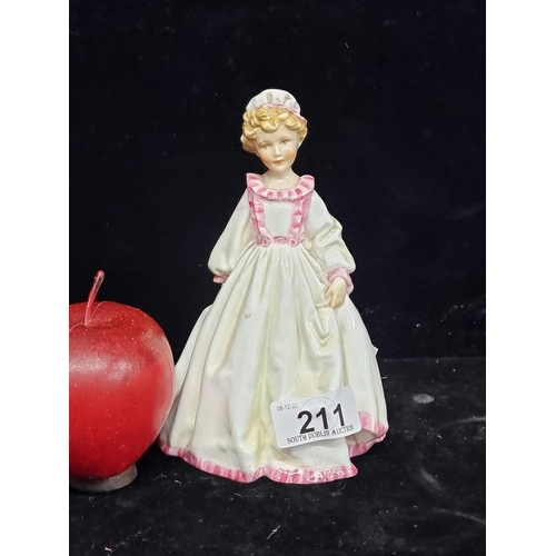 211 - A beautiful Royal Worcester bone china figure titled 