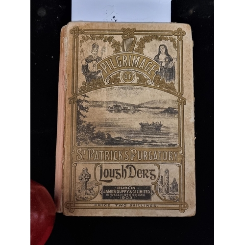 213 - An incredible, antique, hardback first edition of 'Pilgrimage of St. Patrick's Purgatory, Lough Derg... 