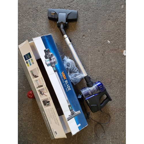 886 - A Vax Blade cordless 32v pro vacuum cleaner in original box.