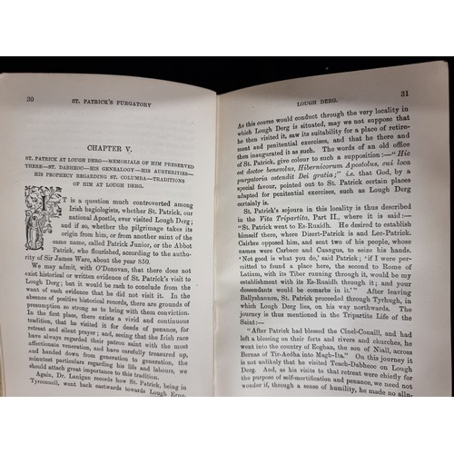 213 - An incredible, antique, hardback first edition of 'Pilgrimage of St. Patrick's Purgatory, Lough Derg... 