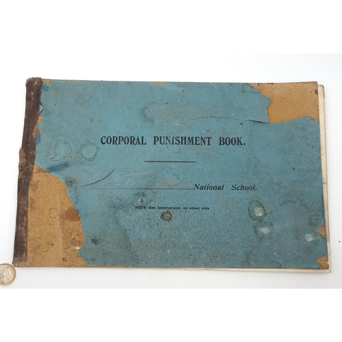 848 - Blast from the past, literally A 1911 Corporal Punishment Log in National Schools. Its blank, with a... 