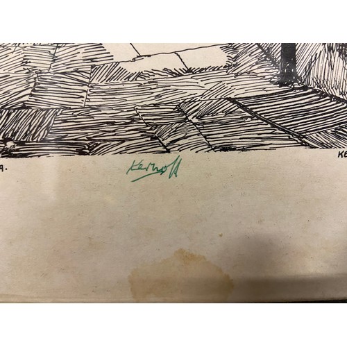 70 - Star lot : A brilliant hand signed etching titled 