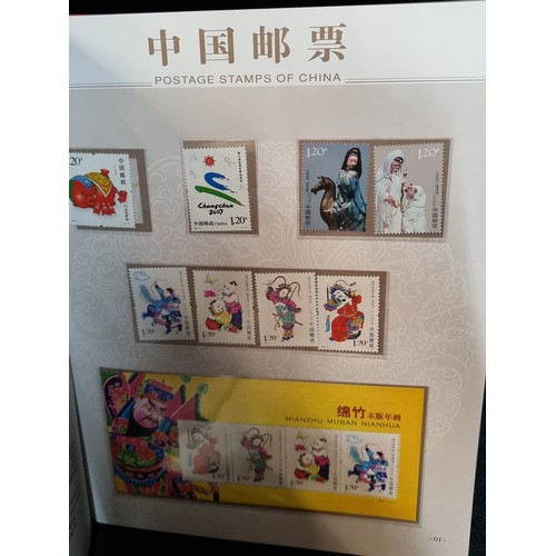 227 - A 2007 issued book of ''Postage Stamps of China''. A complete collection in good condition. Featurin... 