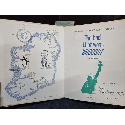 260 - A selection of six, hardback first edition books from the '' Bed That Went Whoosh'' series. Includin... 