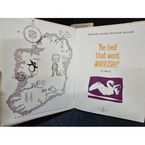 260 - A selection of six, hardback first edition books from the '' Bed That Went Whoosh'' series. Includin... 