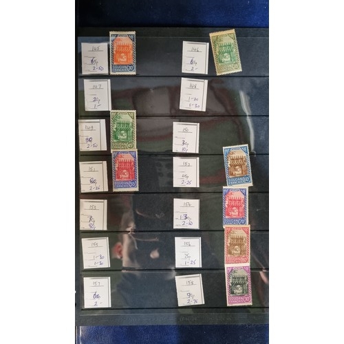 90 - A very interesting stamp collection housed in a high quality Hendon Album, featuring many examples f... 