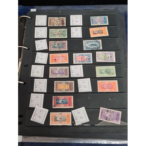 91 - A very good and large vintage stamp collection housed in a high quality Hendon Album, with lots of c... 