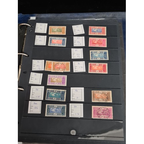 91 - A very good and large vintage stamp collection housed in a high quality Hendon Album, with lots of c... 