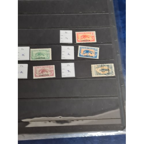 91 - A very good and large vintage stamp collection housed in a high quality Hendon Album, with lots of c... 