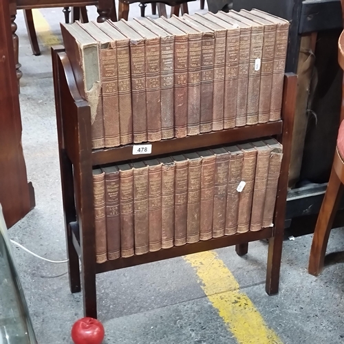 478 - A complete collection of the antique 'Encyclopaedia Britannica Eleventh Edition', including all twen... 