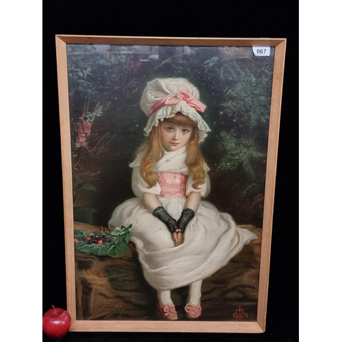 67 - A lovely vintage print of a work by Sir John Everett Millet titled 