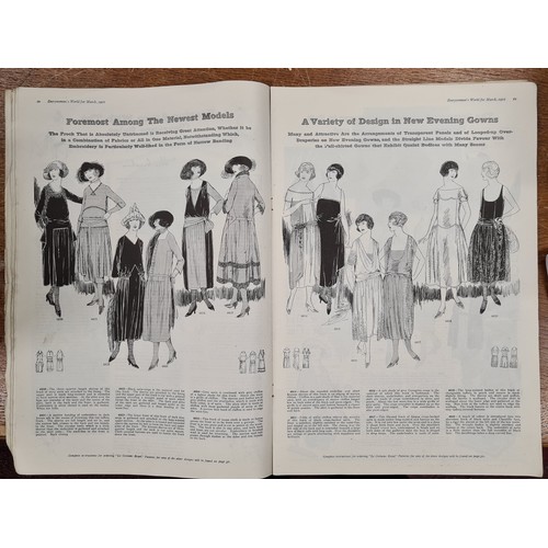 160 - A 1921 edition of ''Everywoman's World''. Containing plenty of advertising and information including... 