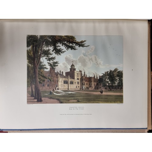 138 - A hardback edition of the book ''Public Schools of Charterhouse Eton: Harrow, Rugby, Winchester'' Fe... 