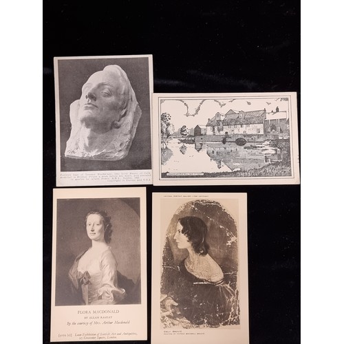 214 - A really gorgeous collection of over fifty antique and vintage postcards. Including examples from th... 